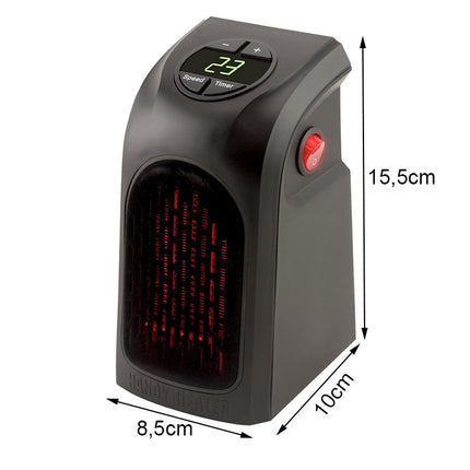 Elektrisk minivärmare 400W - Din kompakta värmekälla!
