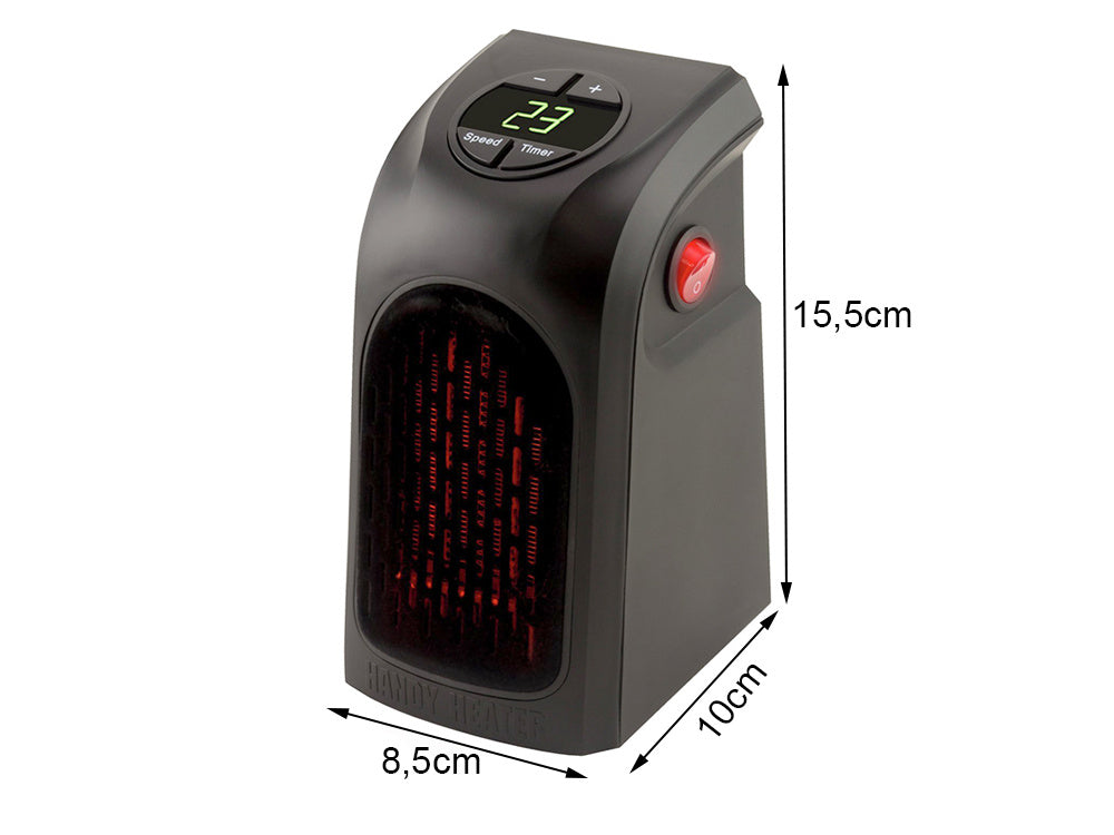 Elektrisk minivärmare 400W - Din kompakta värmekälla!