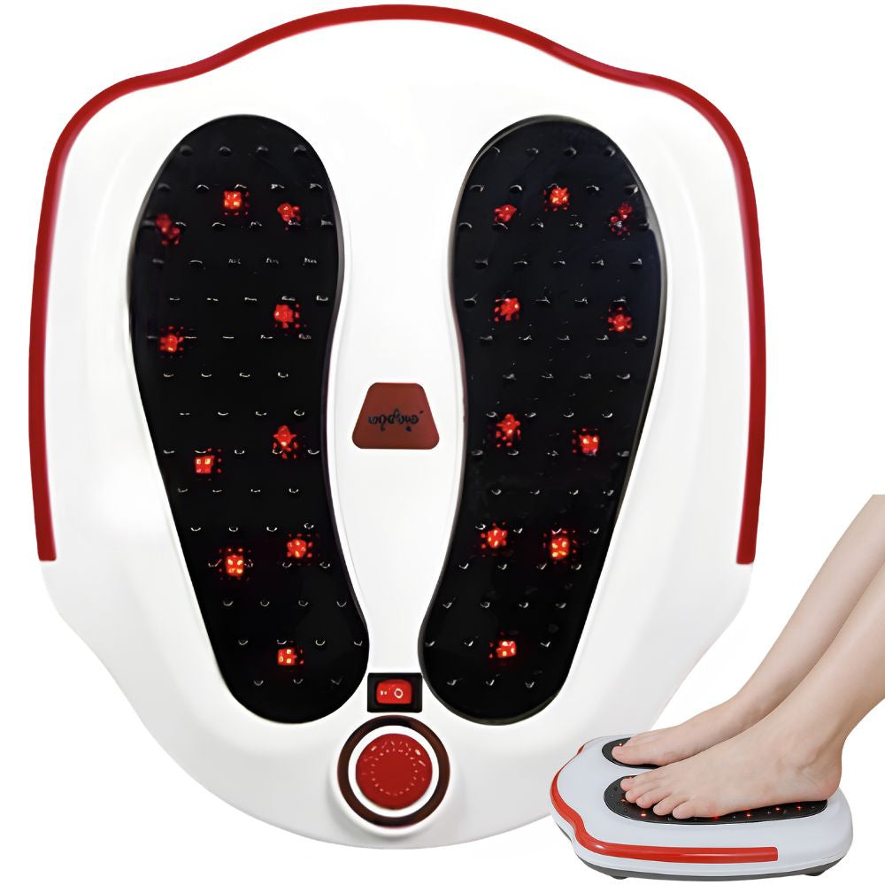 Fodmassager med Varme & Vibration – Justerbar Intensitet