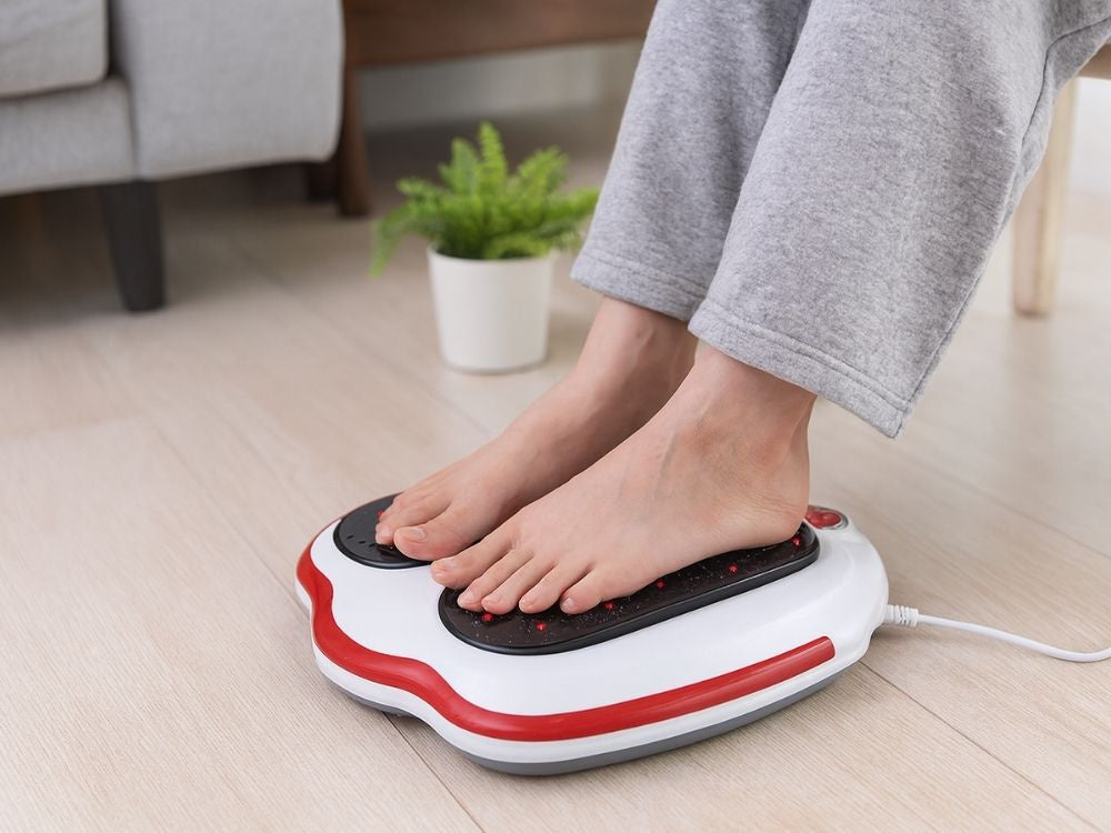 Fodmassager med Varme & Vibration – Justerbar Intensitet