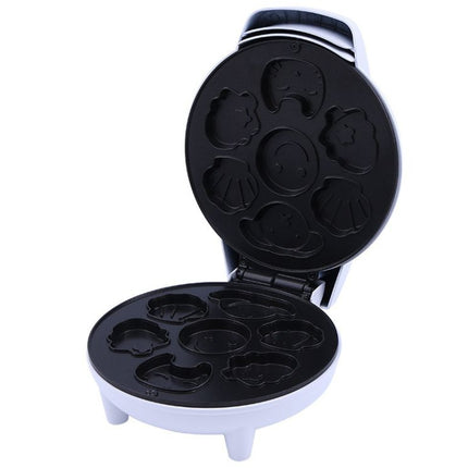 Våffeljärn med roliga motiv – Roliga former för hela familjen, 1200W