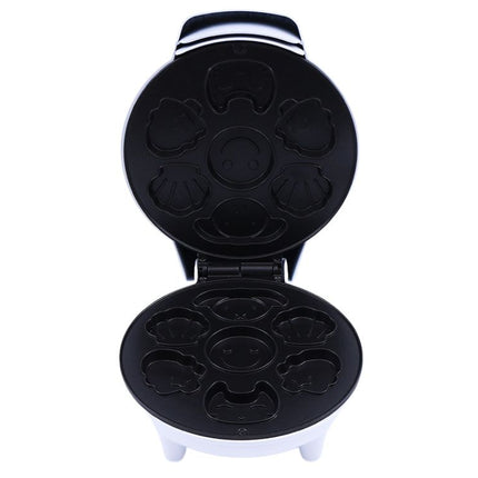 Våffeljärn med roliga motiv – Roliga former för hela familjen, 1200W