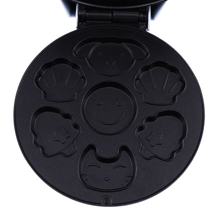 Våffeljärn med roliga motiv – Roliga former för hela familjen, 1200W