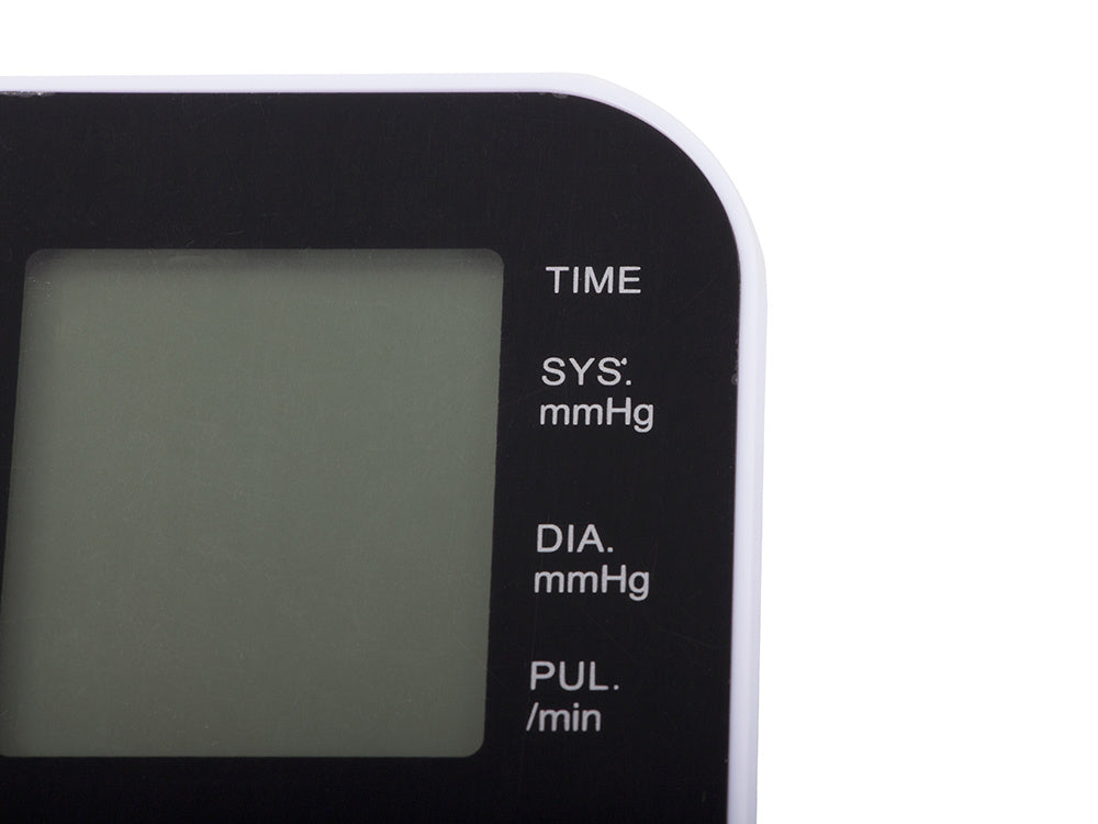 Elektronisk överarmsblodtrycksmätare – LCD-skärm och anti-halkbas