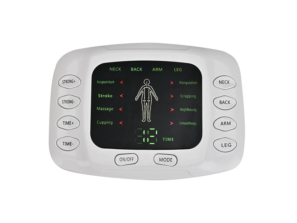 EMS Elektrostimulator med Akupressur-Sandaler – Muskel- & nervemassage til hele kroppen