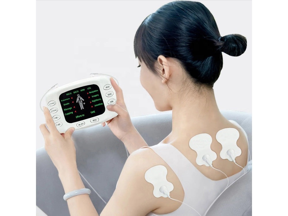 Elektrostimulator til muskler EMS & TENS – Med display, 8 programmer og justerbar intensitet