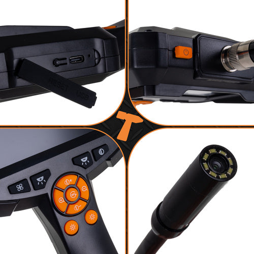 Inspektionskamera, Trådløst 5m med Full HD & 8 LED – IP67 Vandtæt