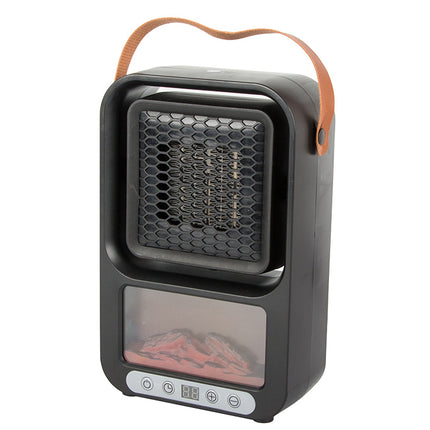 Elektrisk Thermo Fläkt med LED Öppen spis - 500W