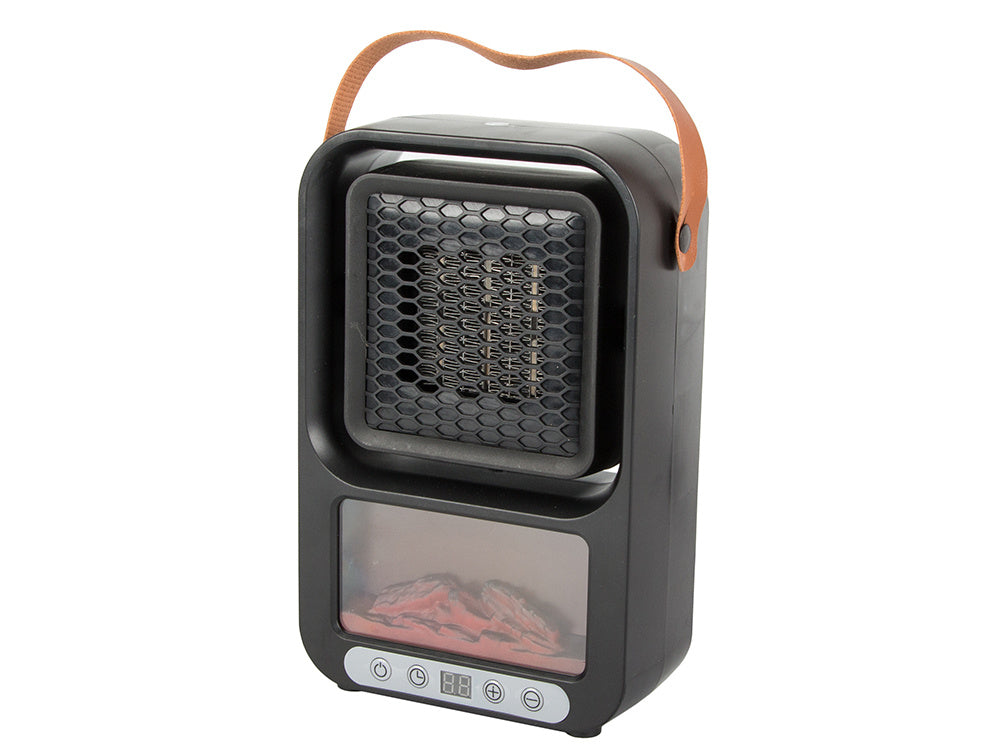 Elektrisk Thermo Fläkt med LED Öppen spis - 500W