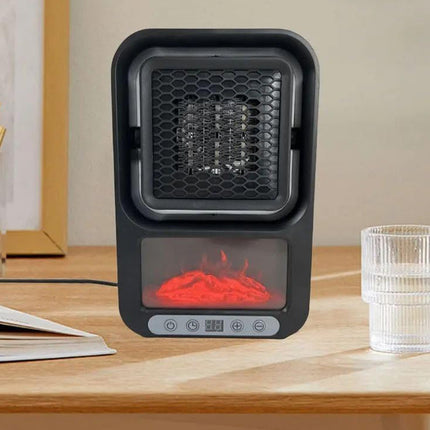 Elektrisk Thermo Fläkt med LED Öppen spis - 500W