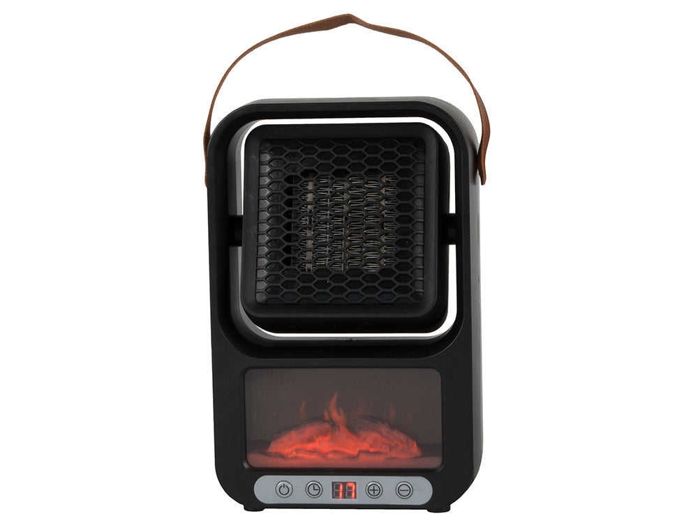 Elektrisk Thermo Fläkt med LED Öppen spis - 500W