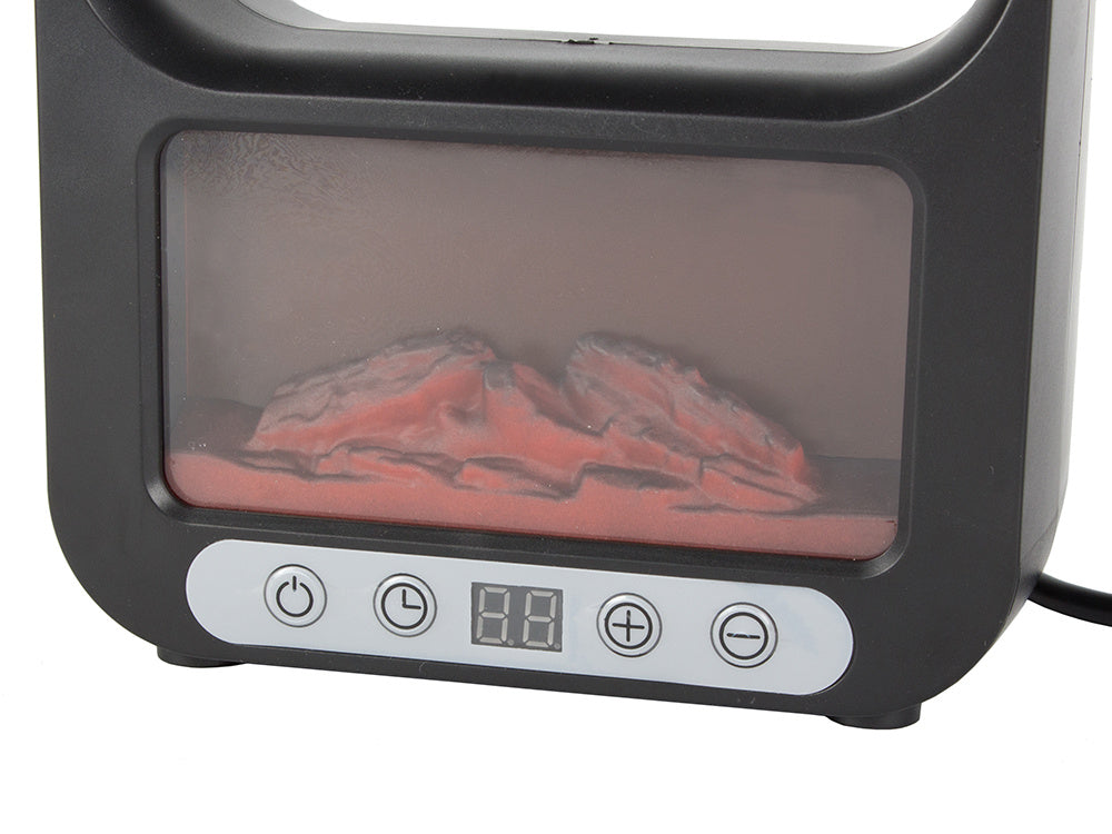 Elektrisk Thermo Fläkt med LED Öppen spis - 500W