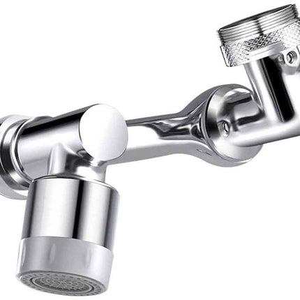 Fleksibel Vandhane-Forlænger i Krom – 1080° Roterbar