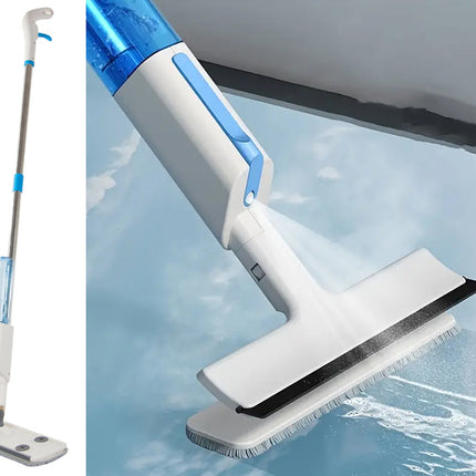 Fladmoppe med Spray og Vinduesvasker