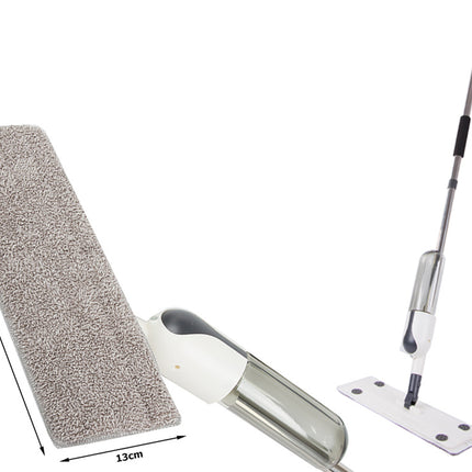 Plattmopp med sprayfunktion och 3x mikrofiberkuddar - Enkel och effektiv rengöring