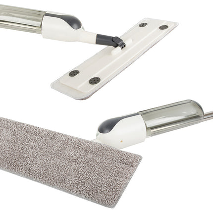 Plattmopp med sprayfunktion och 3x mikrofiberkuddar - Enkel och effektiv rengöring