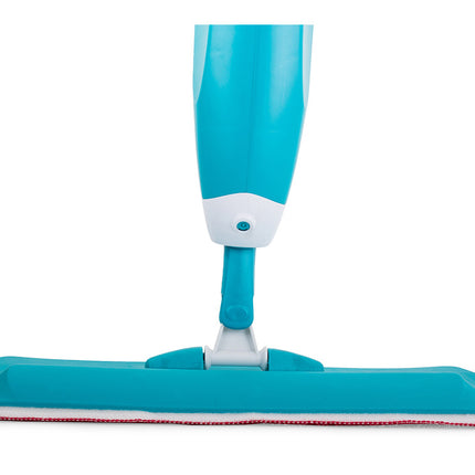 Fladmoppe med Integreret Sprøjte og Roterende Hoved - Effektiv og Brugervenlig Rengøring