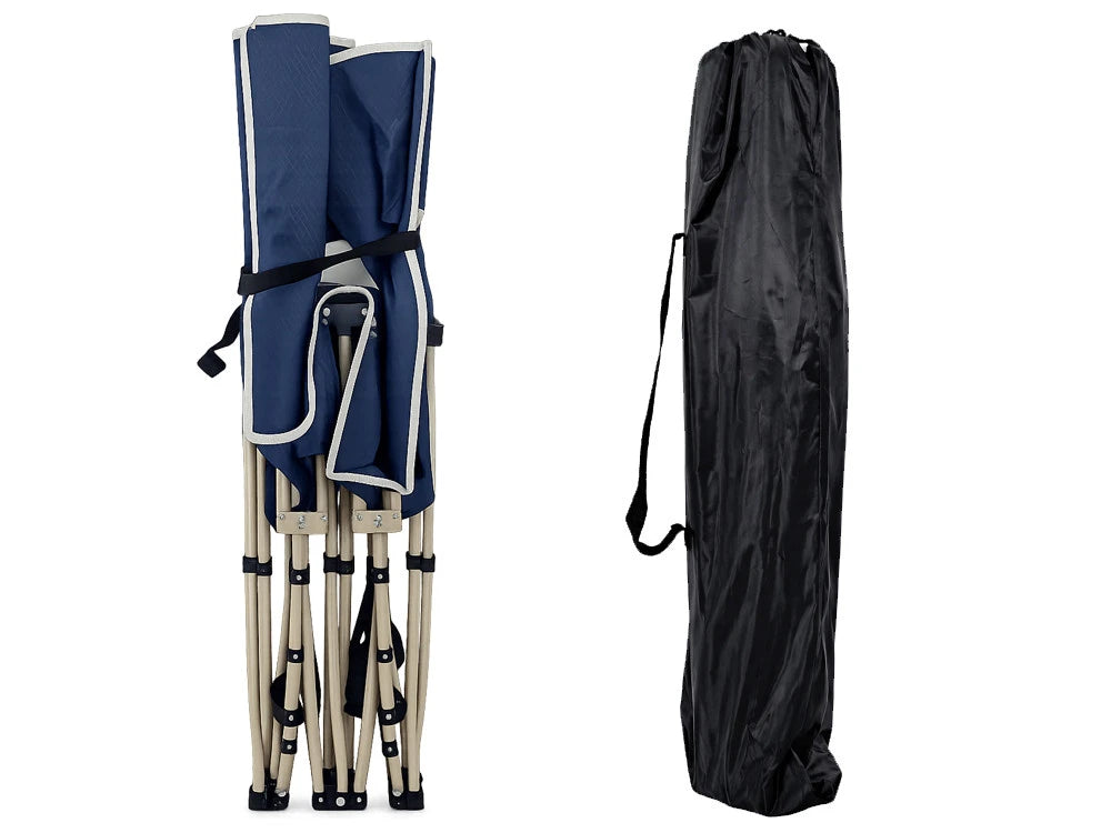 Gæsteseng/campingseng – Sammenklappelig 190x70 cm (Op til 130 kg)