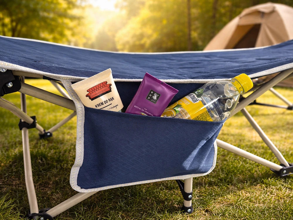 Gæsteseng/campingseng – Sammenklappelig 190x70 cm (Op til 130 kg)