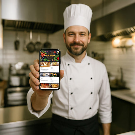 Matberedare 5,5 L med uppvärmd skål + tillbehör och pekskärm