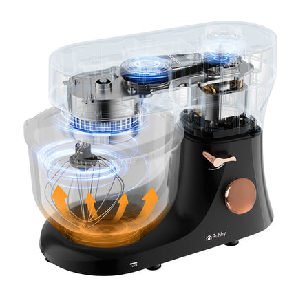 Matberedare 5,5 L med uppvärmd skål + tillbehör och pekskärm