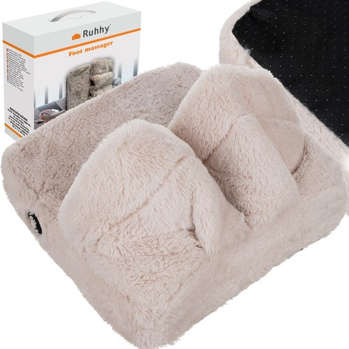 Foot Massager / Uppvärmda Massage Tofflor – Mjuk komfort och avkoppling