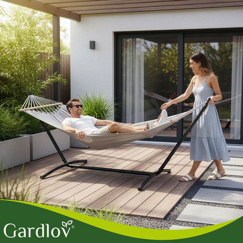 Hængekøje XXL 200x150 cm – til 2 personer