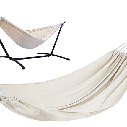 Stor trädgårdshängmatta med förvaringsväska