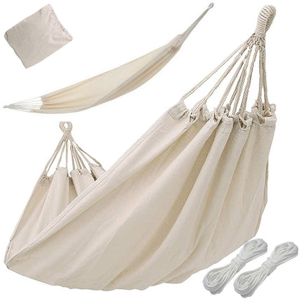 Stor trädgårdshängmatta med förvaringsväska