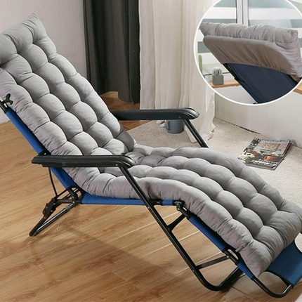 Stor trädgårdsstolsdyna 170 x 50 cm - Otroligt bekväm 