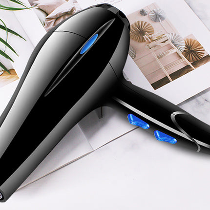 Kraftfull hårtork med justerbar jonisering, diffusor och stylingmunstycke