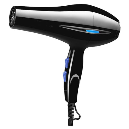 Kraftfull hårtork med justerbar jonisering, diffusor och stylingmunstycke