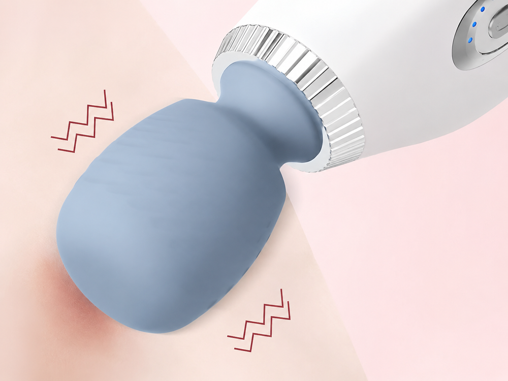 Elektrisk Håndholdt Massageapparat med 5 Intensiteter – Genopladelig Muskelmassager til Nakke, Ryg, Skuldre og Ben