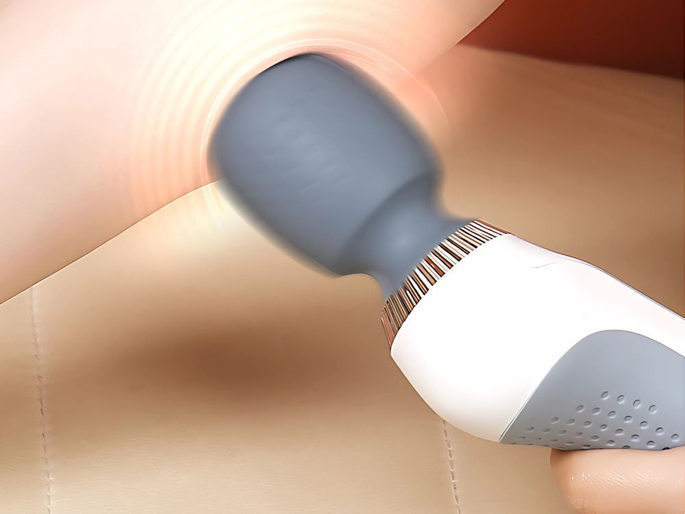Elektrisk Håndholdt Massageapparat med 5 Intensiteter – Genopladelig Muskelmassager til Nakke, Ryg, Skuldre og Ben