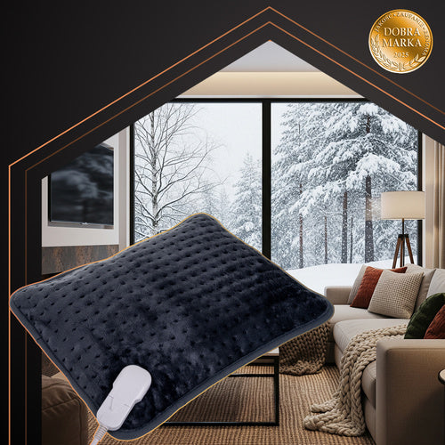 Varmepude – 40x30 cm med 4 Varmeindstillinger