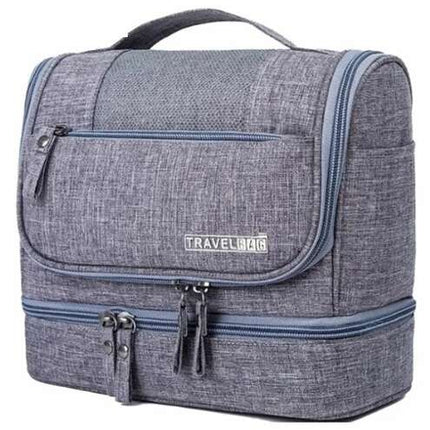 Toalettväska för resor med flera fack - Perfekt för både män och kvinnor - 3 färger