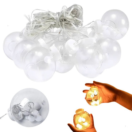 Lyskæde med 138 LED Lys – Varm Hvid IP44, Til Indendørs og Udendørs Brug