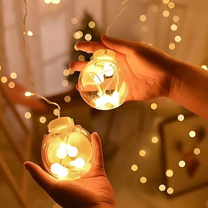 Lyskæde med 138 LED Lys – Varm Hvid IP44, Til Indendørs og Udendørs Brug