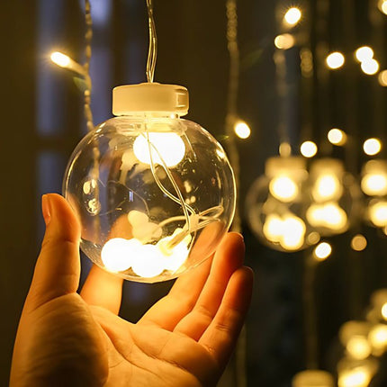 Lyskæde med 138 LED Lys – Varm Hvid IP44, Til Indendørs og Udendørs Brug