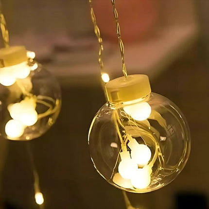 Lyskæde med 138 LED Lys – Varm Hvid IP44, Til Indendørs og Udendørs Brug