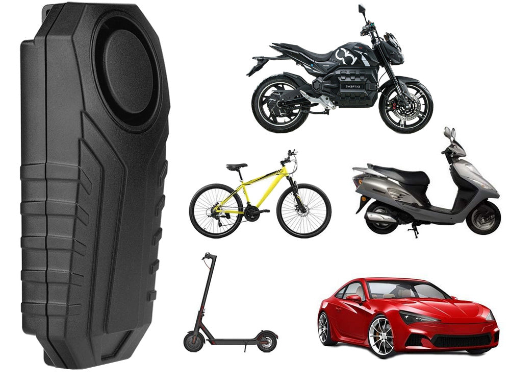 Cykel- og Motorcykelalarm - Tyverisikring med Fjernbetjening