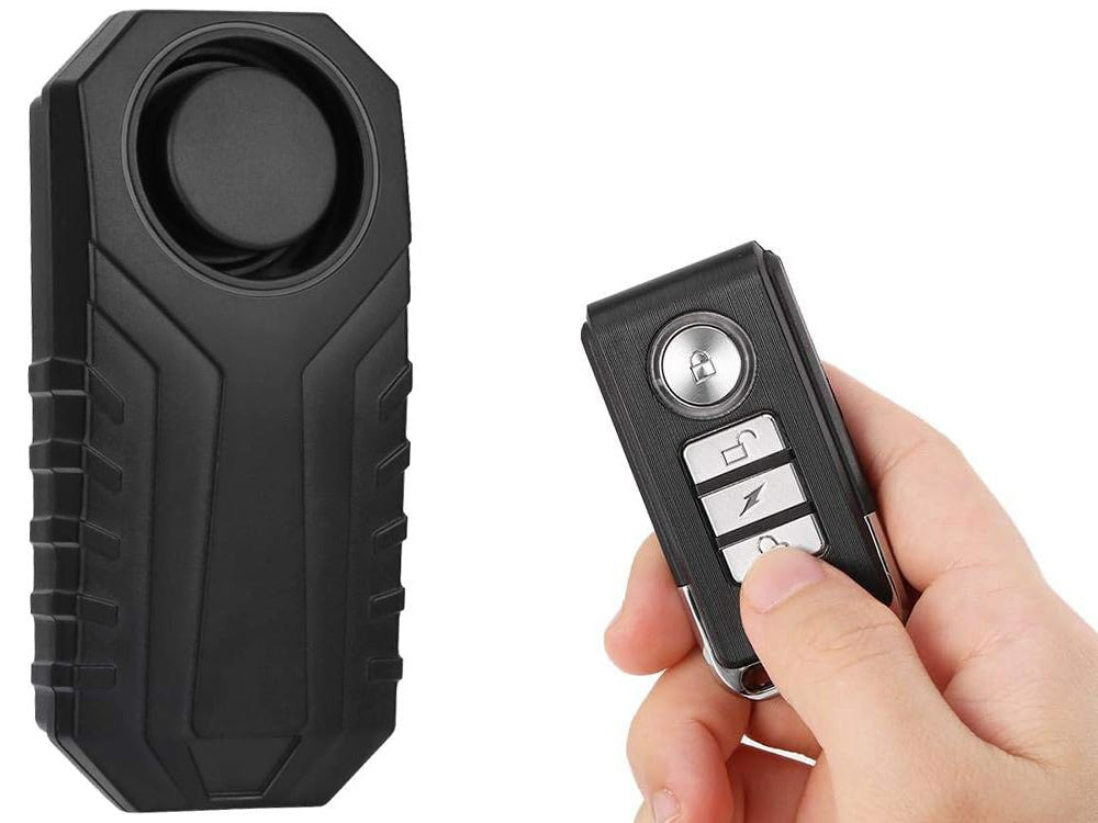 Cykel- og Motorcykelalarm - Tyverisikring med Fjernbetjening