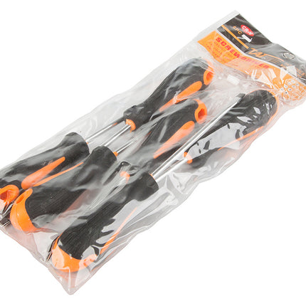 Set med skruvmejslar med magnet - 6 st. Stark