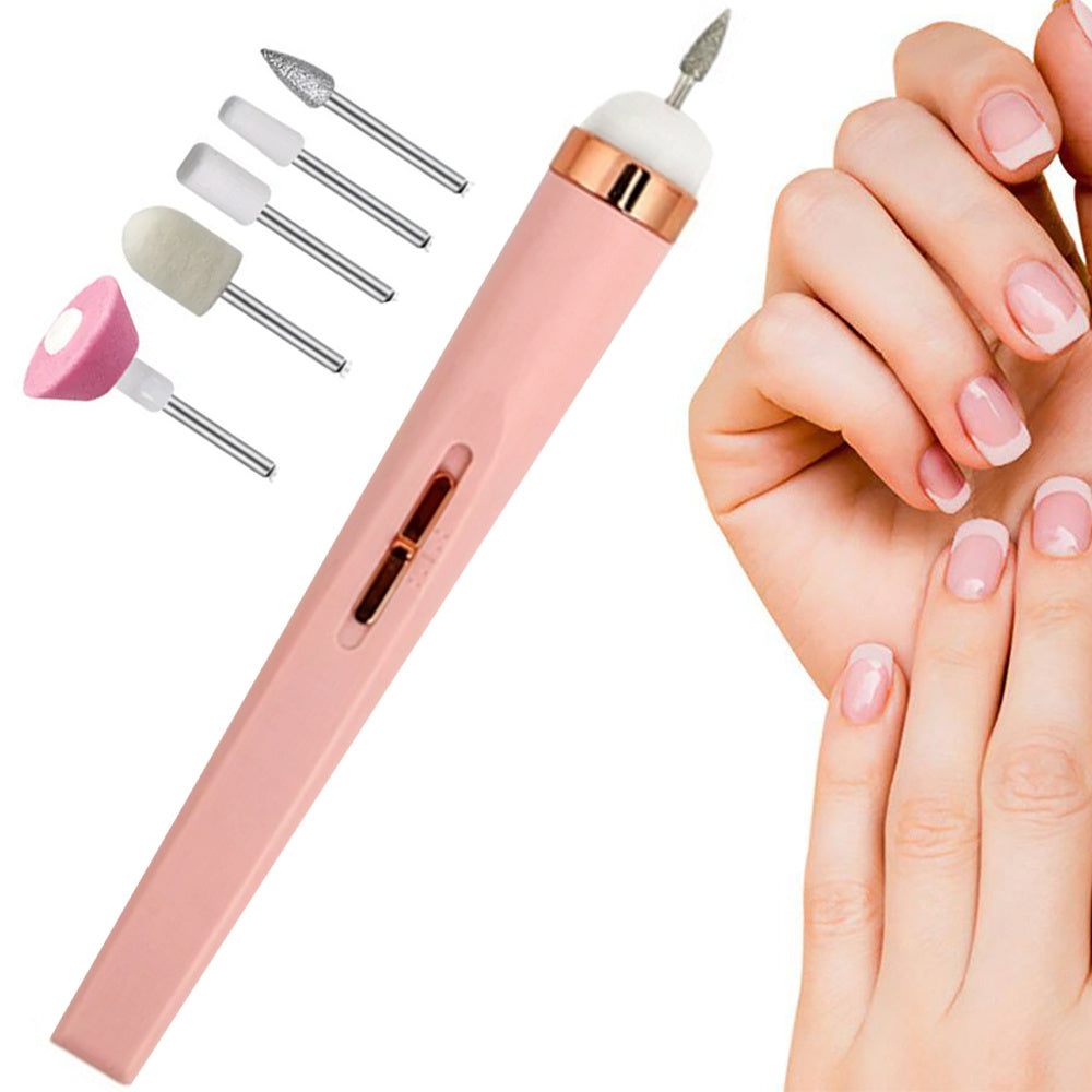 Trådlös nagelfil för manikyr och pedikyr med USB-laddning