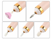 Trådlös nagelfil för manikyr och pedikyr med USB-laddning
