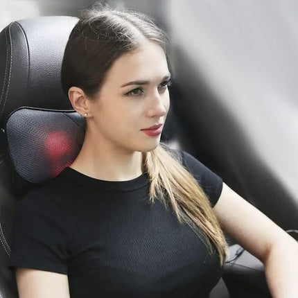 Multifunktionel Massagepude med Varme - Din Personlige Masseur Til Hjem og Bil!