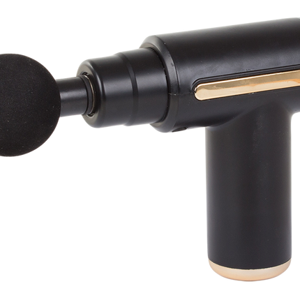 Massagepistol med 4 Udskiftelige Hoveder - Til Dybdegående Muskelafslapning