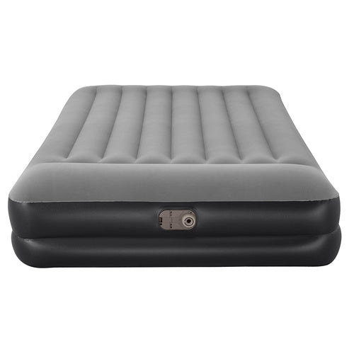Dobbelt Luftmadras med Indbygget Pumpe & Pude 203x152x46 cm