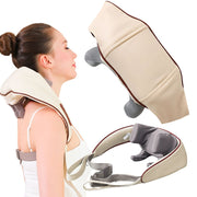 Trådløs Nakkemassager med Varme – Afslapning i Hverdagen
