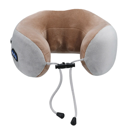 Blød nakkepude med Massage som bl.a kan bruges til rejsepude